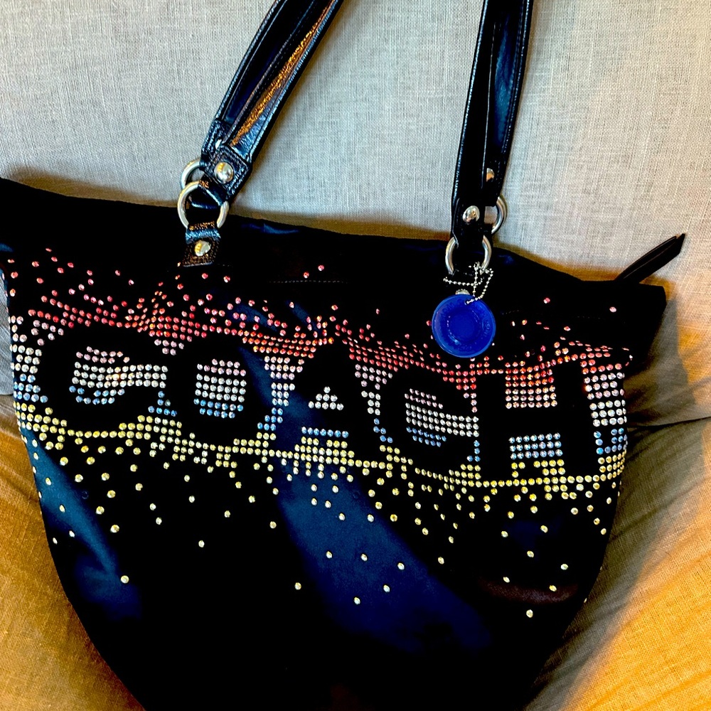 Rhinestone COACH bag